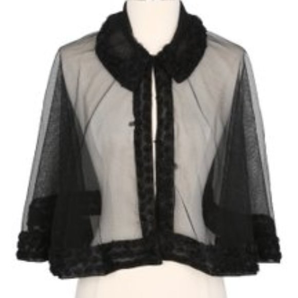 Betsey Johnson Tops - NWT BLUE Betsey Johnson Capelet